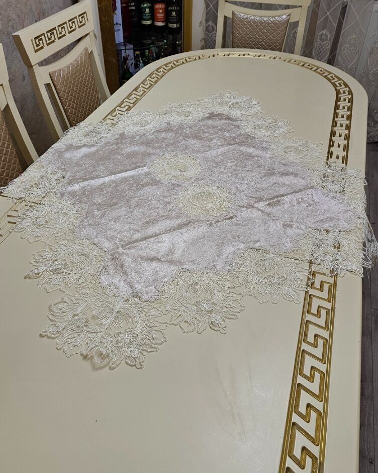 Бархатна серветка 90х90см - вид 29