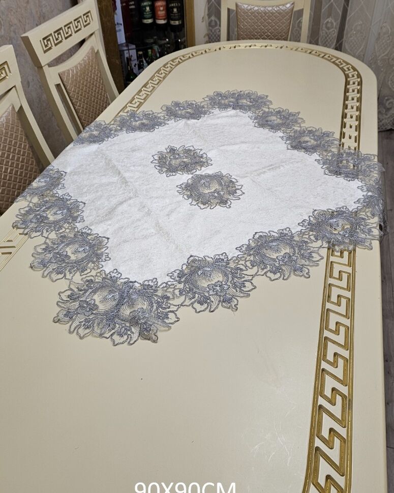 Бархатна серветка 90х90см - вид 31