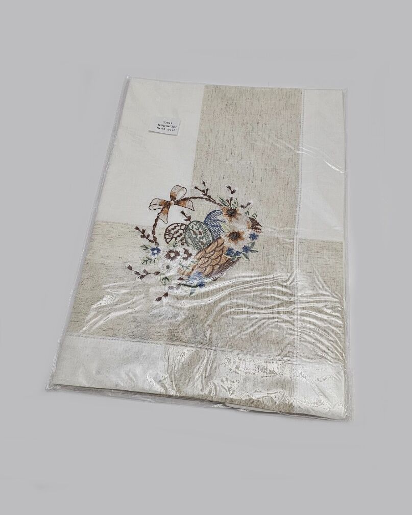 Пасхальна скатертина (ВИШИТА) 120х150см Вид 2