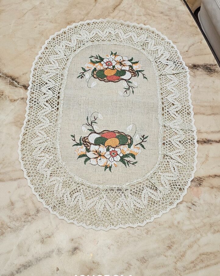 Пасхальна серветка 42х65см  - вид 01