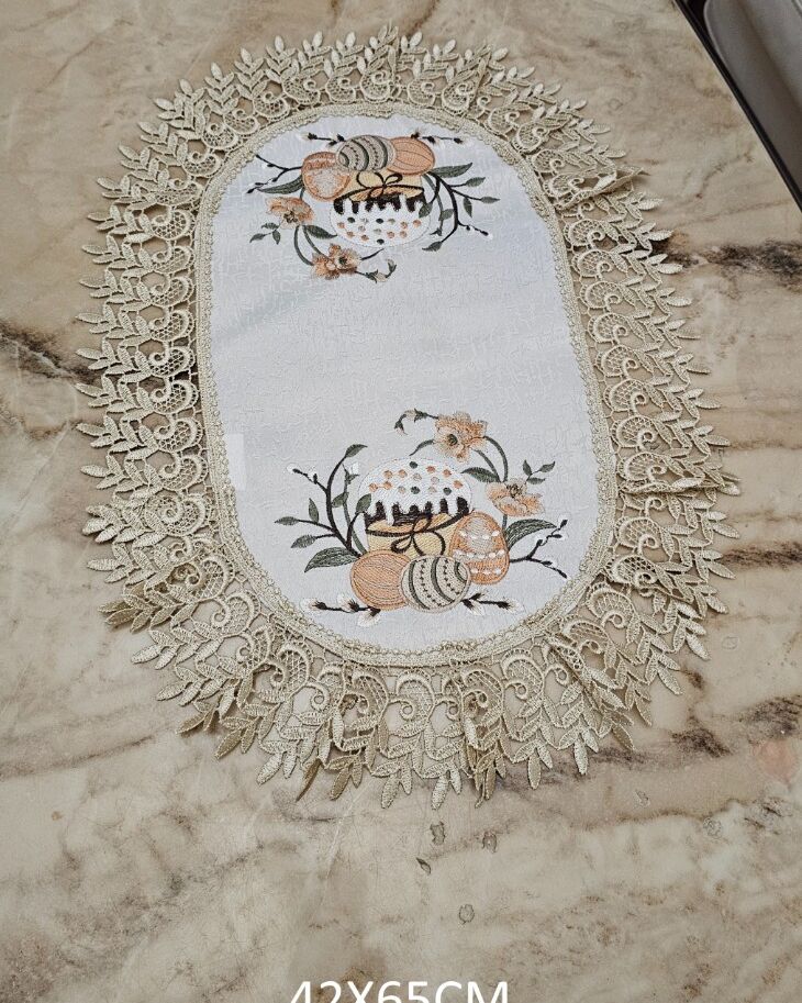 Пасхальна серветка 42х65см  - вид 10