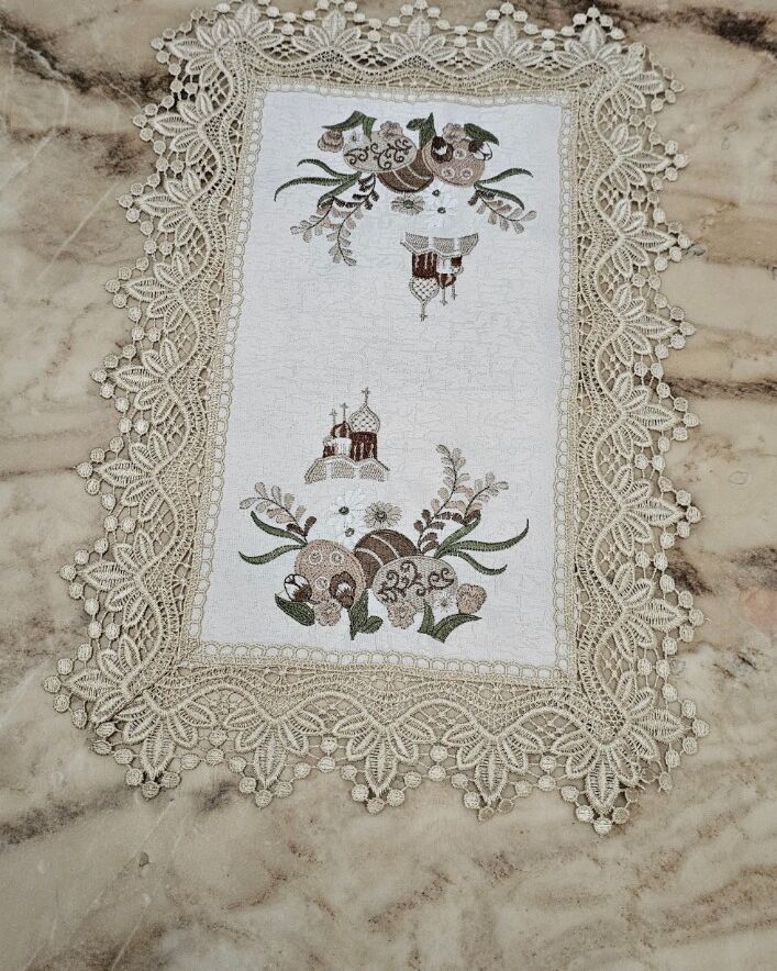 Пасхальна серветка 33х48см  - вид 18