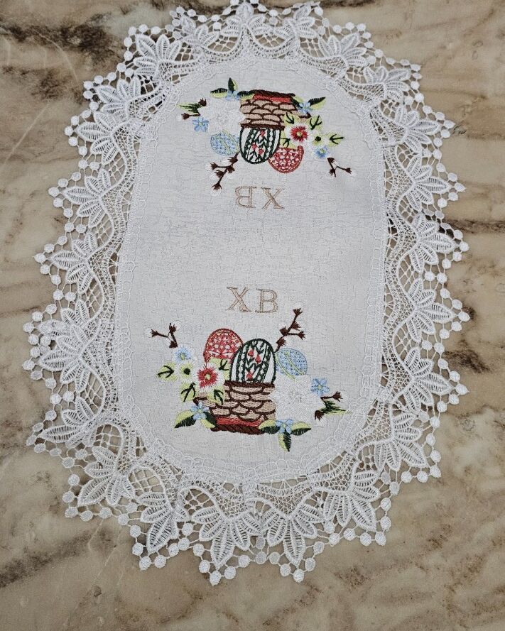Пасхальна серветка 33х48см  - вид 19