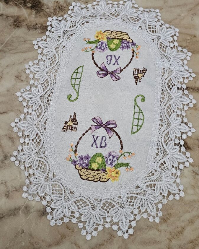 Пасхальна серветка 33х48см  - вид 20