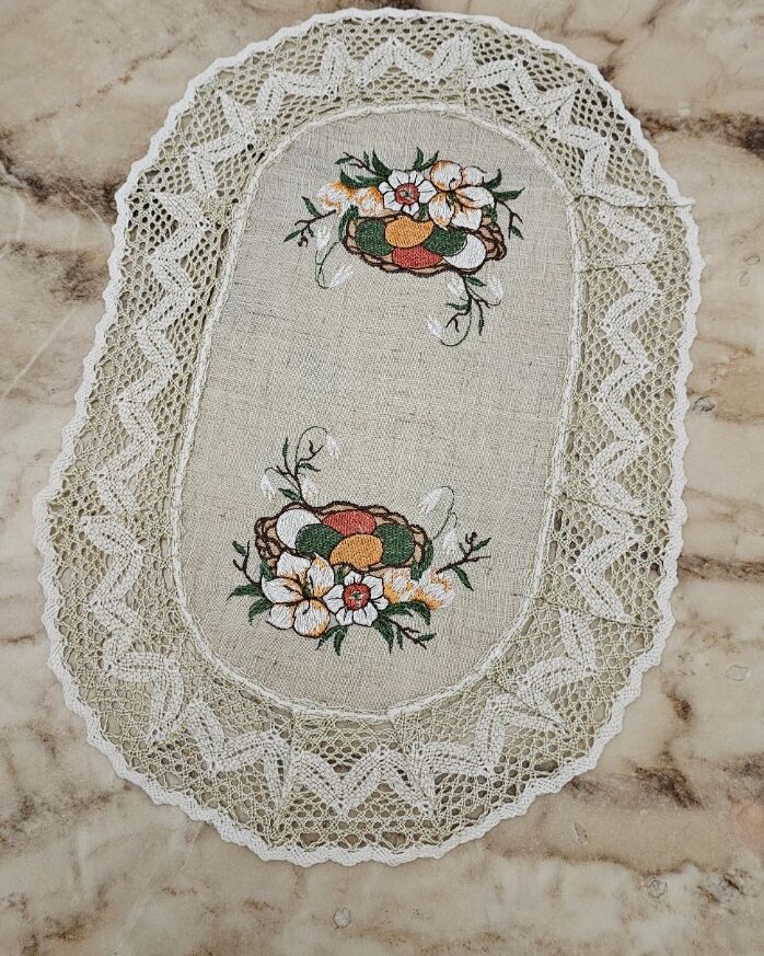 Пасхальна серветка 33х48см  - вид 05