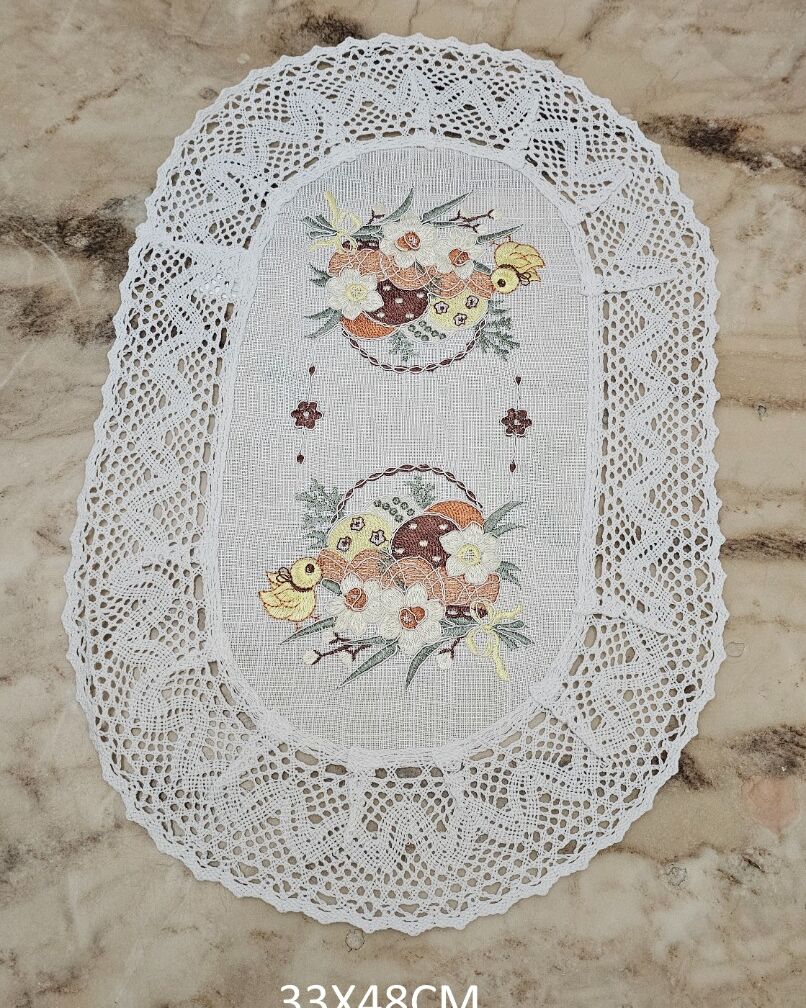 Пасхальна серветка 33х48см  - вид 08