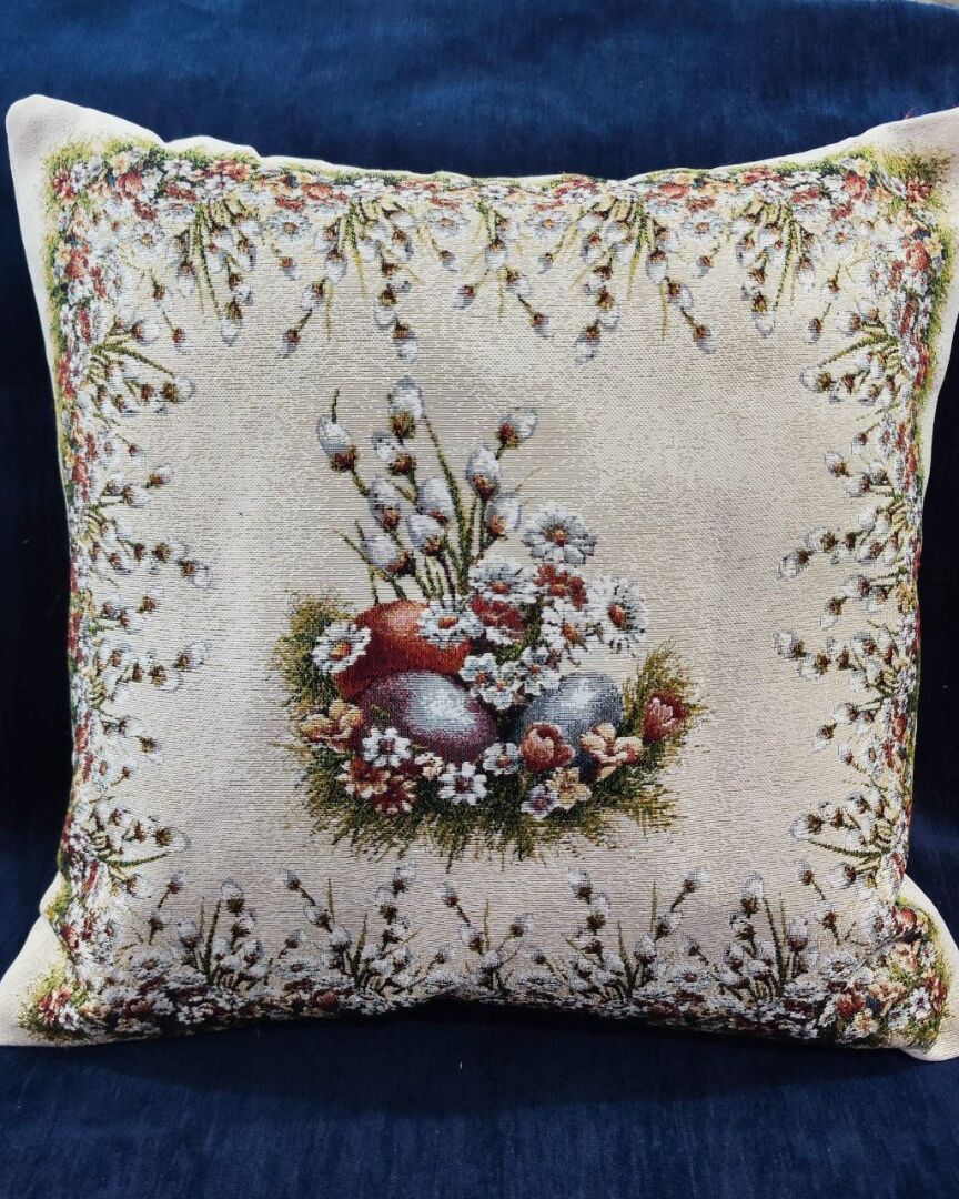 Пасхальна наволочка 40х40см - вид 1