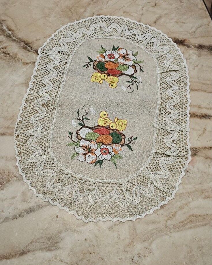 Пасхальна  серветка 40х65см  - вид 27