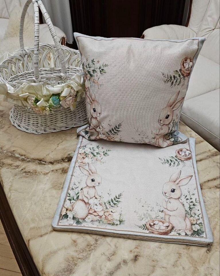 Пасхальна наволочка 40х40см - вид 3