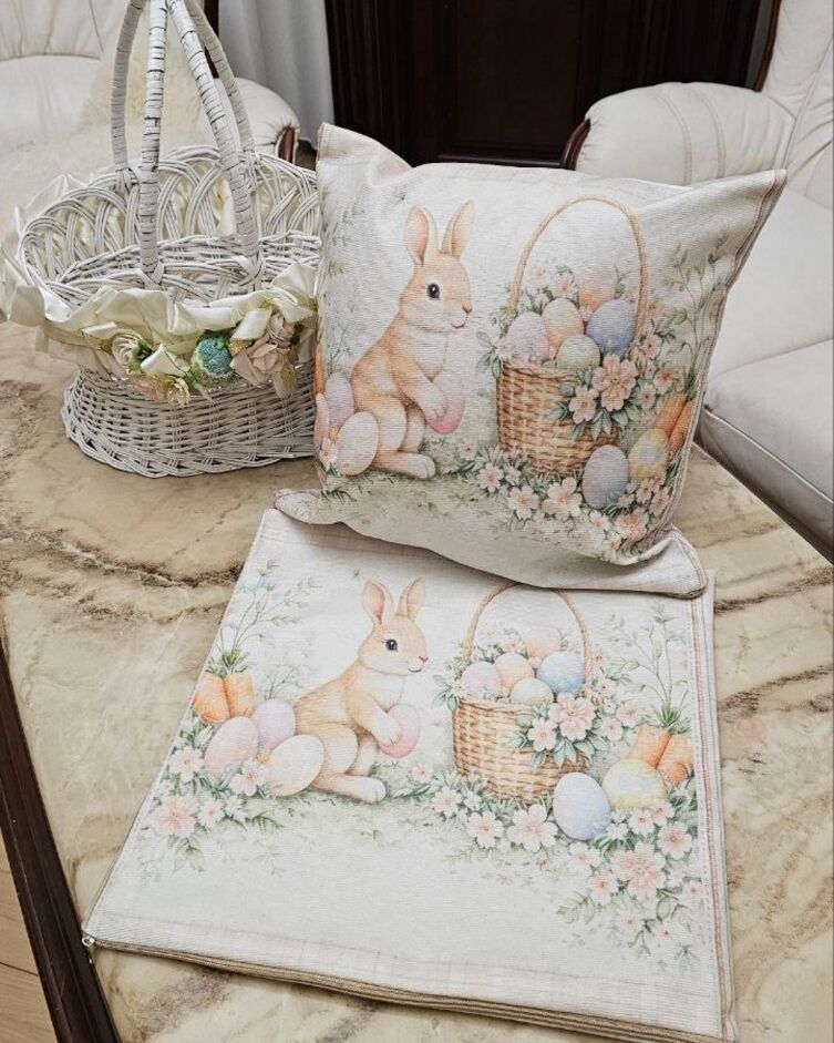 Пасхальна наволочка 40х40см - вид 4